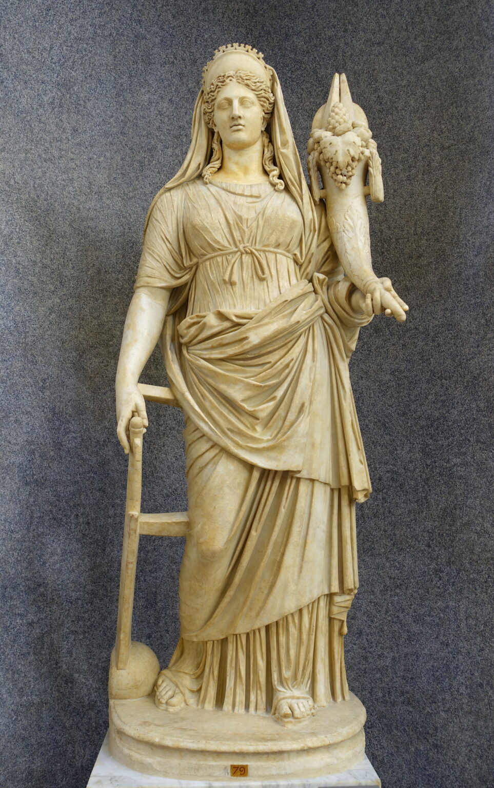 Statua della Fortuna nel Museo Chiaramonti