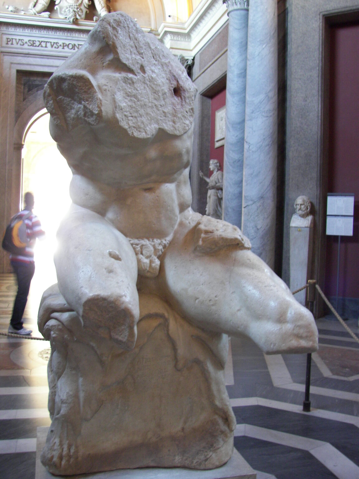 Torso del Belvedere nei Musei Vaticani